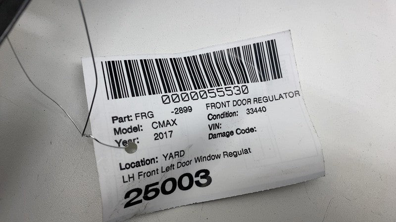 2013-2018 Ford C-Max Front Passenger Side Door Window Regulator & Motor Right RH