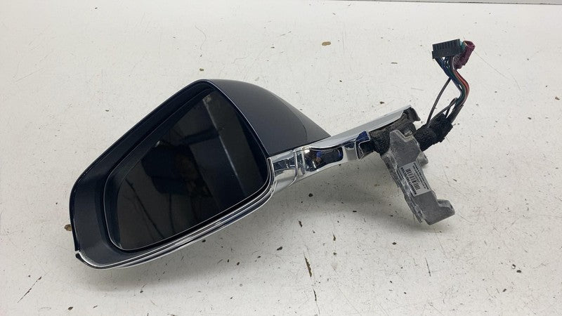 ⭕ 12-15 Tesla Model S Left Exterior Rear View Door Mirror Blue PMMB 60