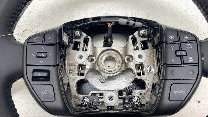 ⭕ 2023 2024 Toyota Prius Steering Wheel Leather Black FB20 w/ Control Switches