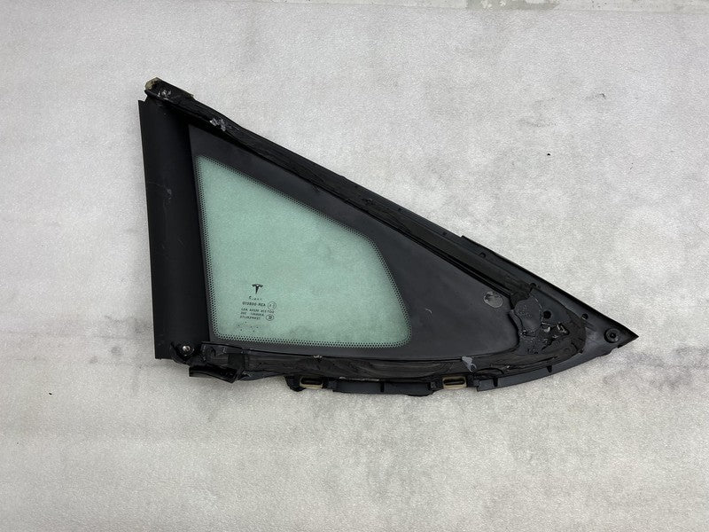 ⭕ 12-20 Tesla Model S Rear Passenger Side Quarter Fixed Glass Right 10