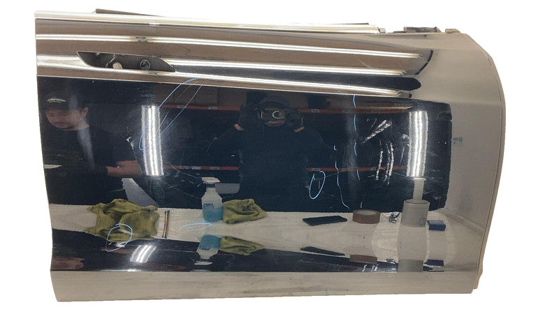 ⭕ 2016-2020 Tesla Model S Front Passenger Side Door Shell Panel Right Black PBSB