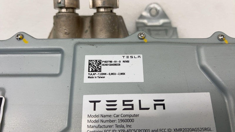 ⭕ 2021-2023 Tesla Model S X Car Computer Control Module MCU-Z Assy 163