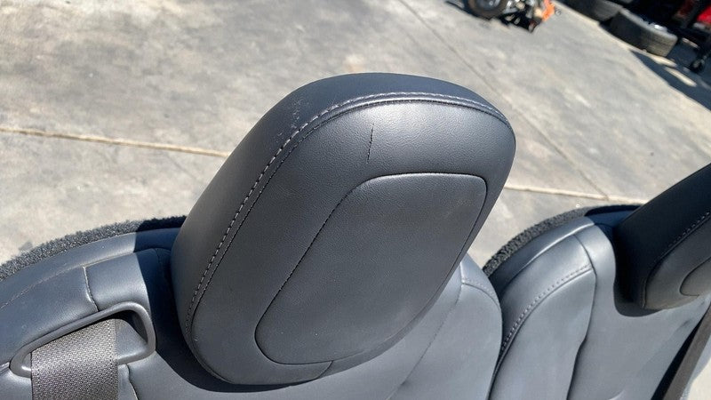 2016 2017 2018 2019 2020 Tesla Model X Rear 3rd Row Seat Leather Black