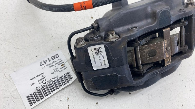 ⭕ 2012-2020 Tesla Model S MS Front Right Caliper w/ Brake Hose Line 10