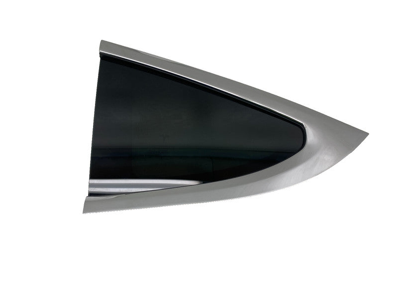 ⭕ 16-20 Tesla Model X Rear Driver Side Window QTR Quarter Glass 1/4 Left 1034906