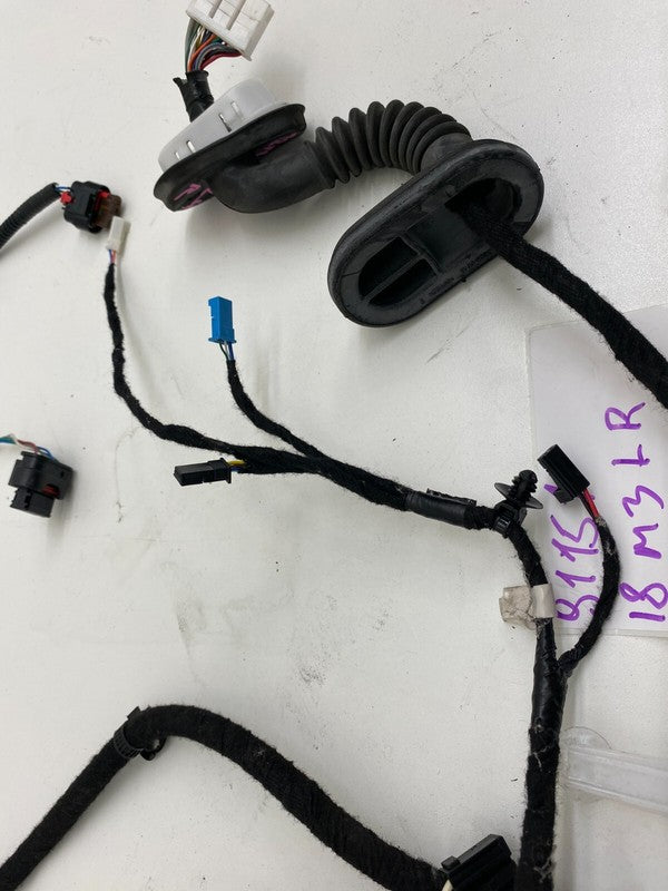 206796500A ⭕17-19 Model 3 Rear Driver Side Door Wiring Harness Cable Wire Left 2067965-00-A