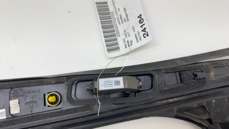 106910400D ⭕16-20 Model X Left B-Pillar Applique Trim Molding w/ Camera & Seal 1083901-00-B
