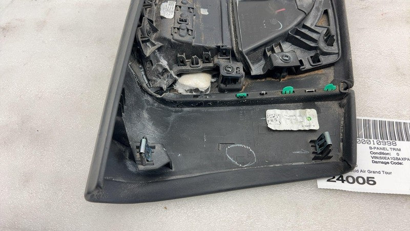 P11-NGE0B-03 ⭕2022-2024 Lucid Air Driver B-Pillar Left Trim Panel Mid Heat Assembly P11-NGE0B