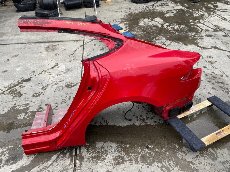 ⭕ 2012-2015 Tesla Model S Rear Driver Side Quarter Panel Body Frame Cut Out Left