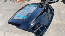 ⭕ 12-15 Tesla Model S Rear Trunk Liftgate Hatch Panel w/ Window Glass Black PBSB