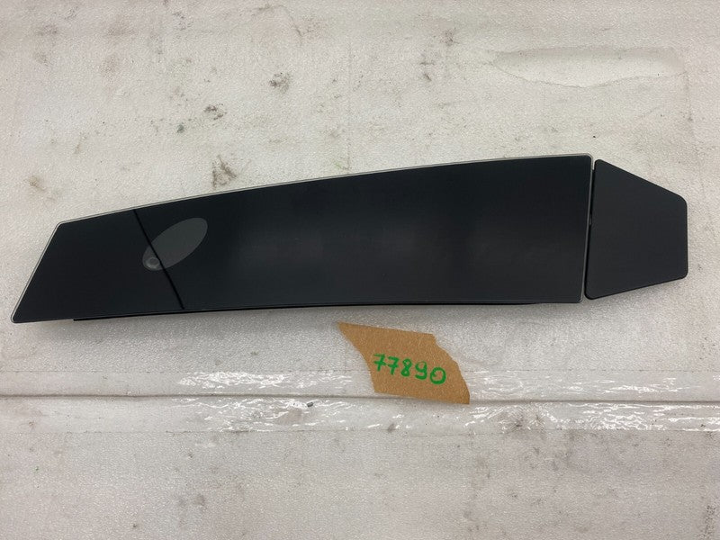 1100441-00-E 2017-2022 Tesla Model 3 Right B-Pillar Applique Glass Trim Molding w/ Camera OEM