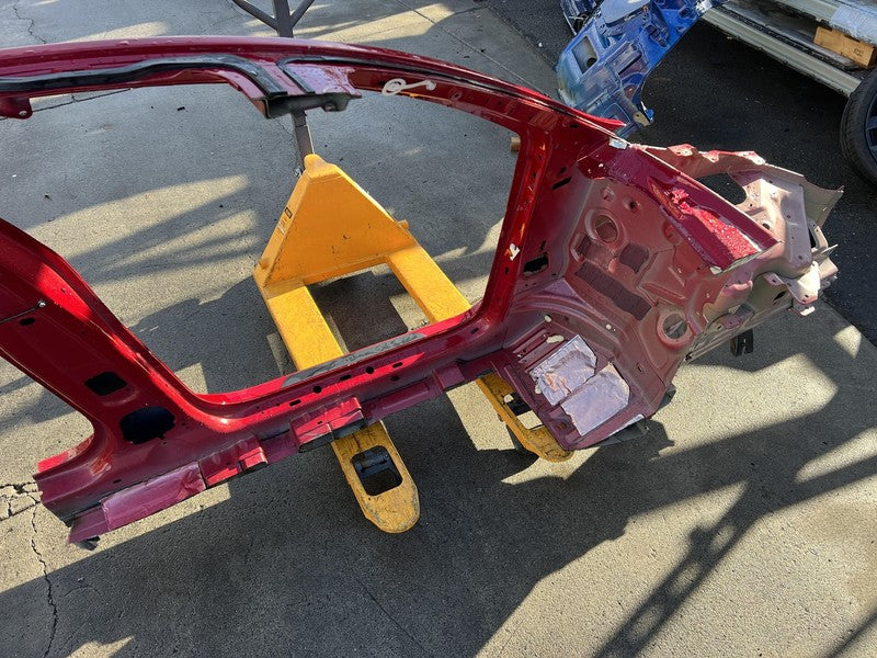 2020-2023 Tesla Model Y Left Body Side A + B-Pillar Door Frame Horn LH Red PPMR