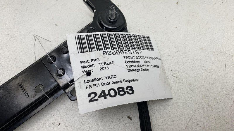 ⭕ 2012-2020 Tesla Model S Front Right Door Window Regulator & Motor 60
