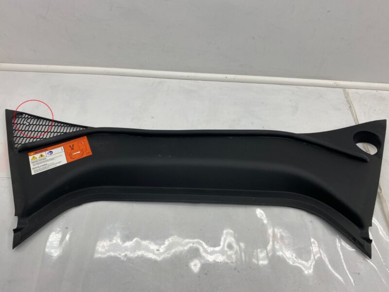 1008976 00 F ⭕ 12-15 Model S Under Hood Apron Windshield Cowl Screen Cover Trim 1008976-00-F