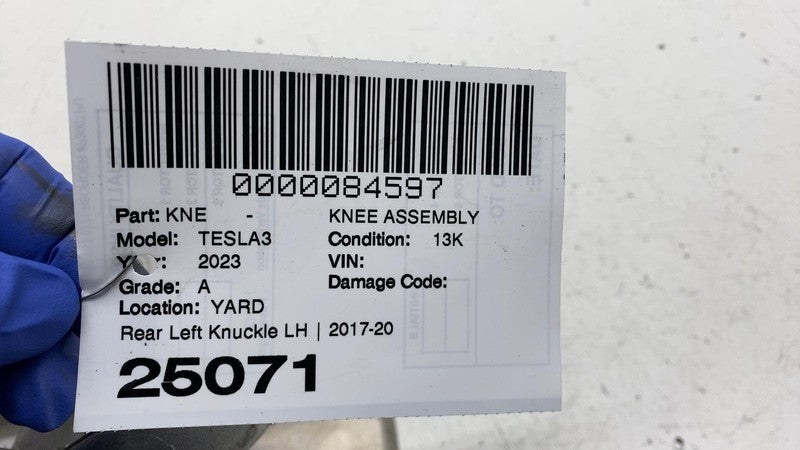 ⭕ 2017-2023 Model 3 Rear Left Suspension Knuckle Spindle w/ Shield 104