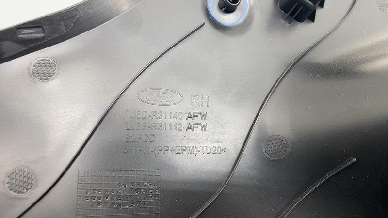 LJ8B R31112 AFW 21-24 Mustang Mach-E Rear Right Upper C-Pillar Quarter Trim Cover LJ8B-R31148-AF