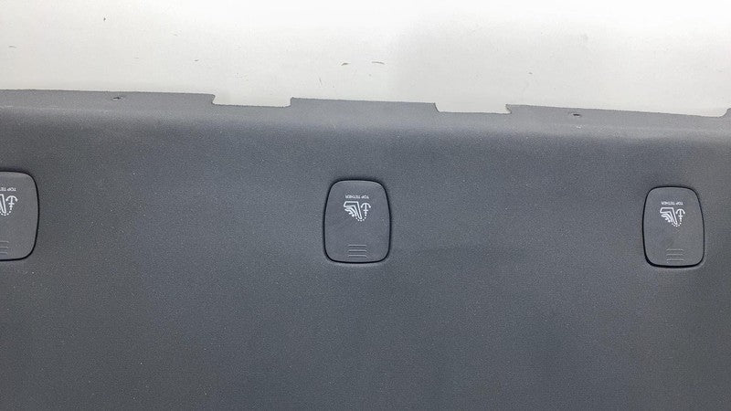 1128021 00 J 2017-2023 Tesla Model 3 M3 Rear Package Shelf Tray Panel Cover + Brake Light OEM
