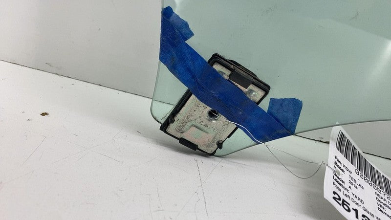 ⭕ 17-23 Tesla Model 3 Rear Driver Side Door Window Glass Left LH Singl
