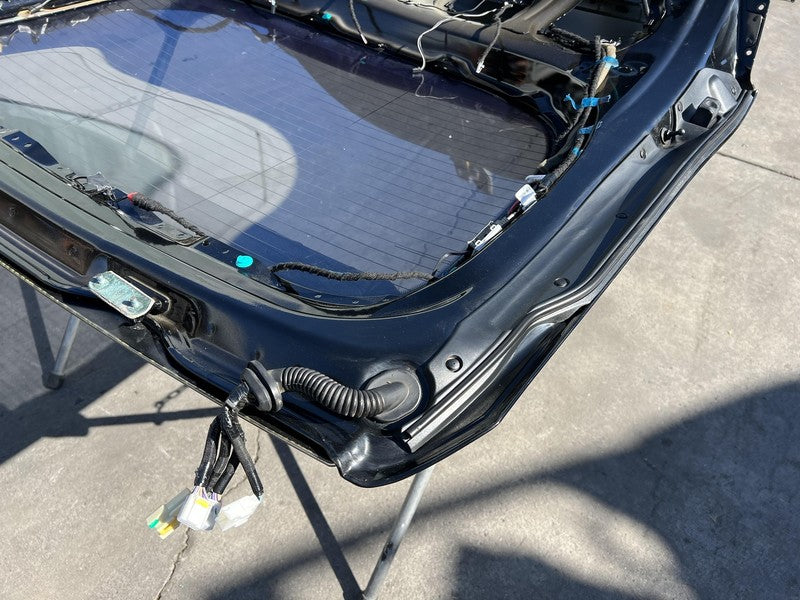 100263300E ⭕ 12-15 Model S Tailgate Hatch Panel & Liftgate Glass Black - PBSB 1002633-00-E