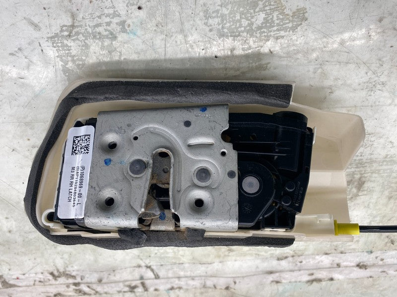 106896900L ⭕ 17-23 Model 3 M3 Rear Right Door Latch Lock Actuator with Cable 1068969-00-L