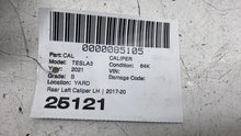 ⭕ 2017-2025 Tesla Model 3 Rear Left Caliper w/ Brake Line Hose BASE 1044623-00-H