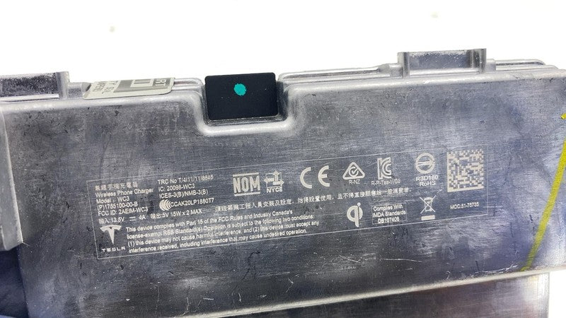 ⭕ 17-23 Model 3 Y Console Inductive Wireless Phone Charger Module 1755