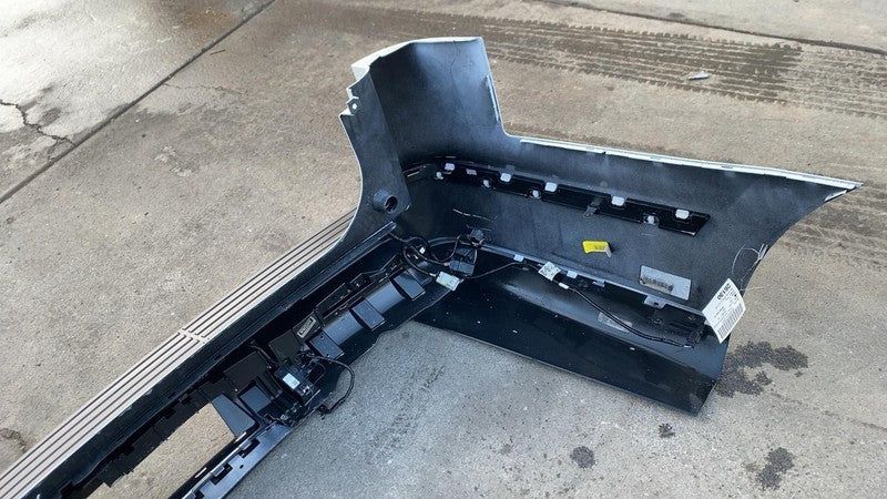 ⭕ 2018 2019 2020 2021 Lincoln Navigator Rear Bumper Cover Panel White 