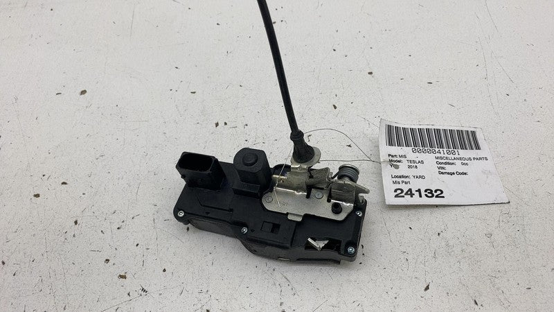 600891200C 12-20 Model S Front Right Door Lock Latch Actuator w/ Release Cable 6008912-00-C
