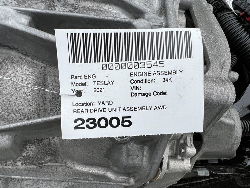 ⭕ 2020-2023 Tesla Model Y Electric Rear Drive Unit w/ Suspension 11209