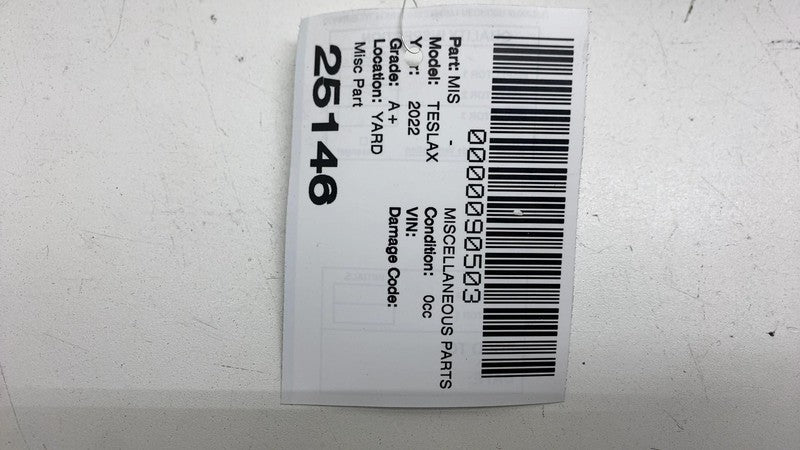 ⭕ 21-25 Tesla Model X Rear Right Taillight Tail Lamp Reflector OEM 102