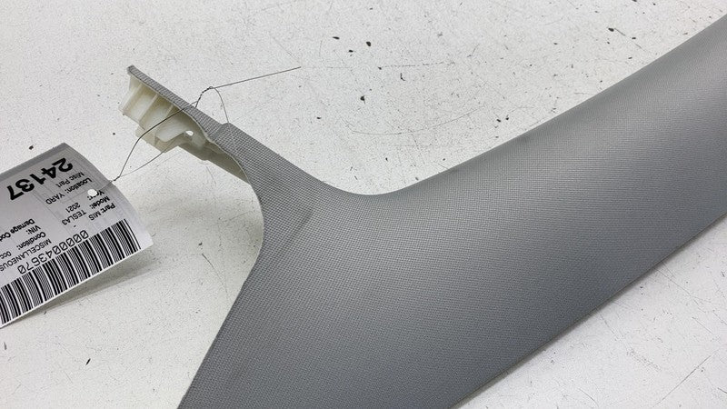 108623750J ⭕ 2017-2023 Tesla Model 3 M3 Front Left Upper A-Pillar Trim Cover 1086237-50-J