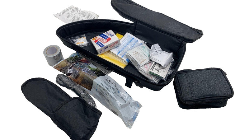 ⭕ 2025 Rivian R1S Medicine First Aid Emergency Survival Kit w/ Case Organizer