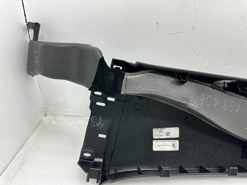 ⭕ 16-20 Model X Passenger Side B-Pillar Lower Trim & Air Duct Right 10