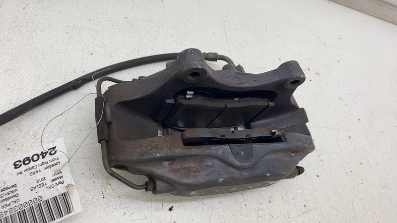 ⭕ 2012-2020 Tesla Model S Front Driver Side Caliper w/ Brake Hose Line