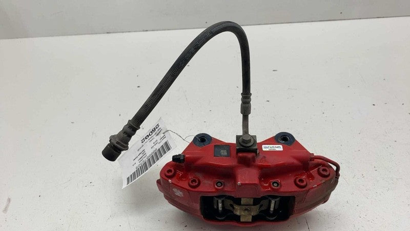 ⭕ 2012-2020 Tesla Model S Rear Driver Side Caliper Red w/ Brake Hose L