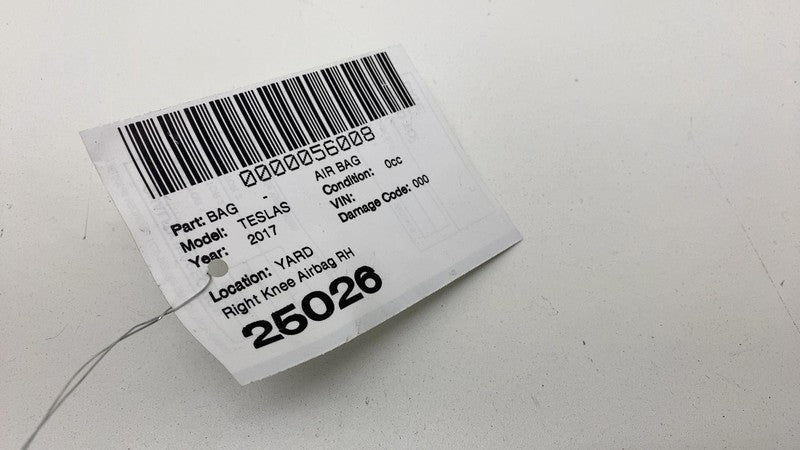 2012-2020 Tesla Model S X Front Right Knee Safety Air Bag Module RH 10