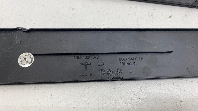 ⭕ 24-25 Tesla Cybertruck Left & Right Frunk bolt Caps 1859400-00-C/185
