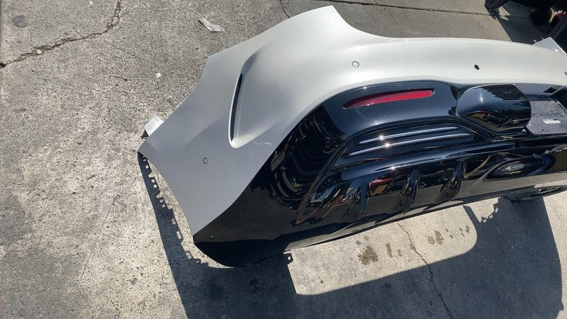 ⭕ 2022 Mercedes-Benz EQS 450+ V297 Rear Bumper Cover w/ Lower Valance White 799