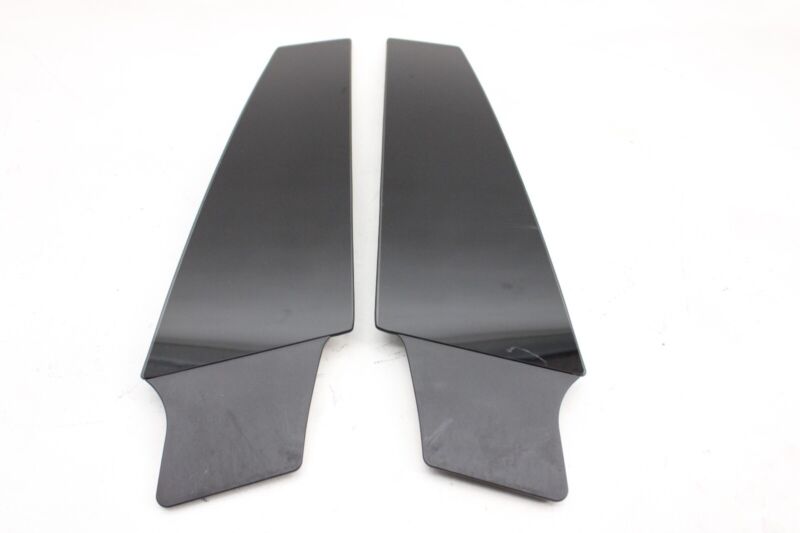 ⭕ 2012-2015 Tesla Model S MS Driver & Passenger B-Pillar Molding Applique Glass