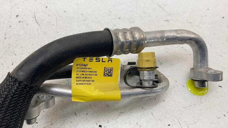 ⭕ 2017-2023 Tesla Model 3 A/C Line Supermanifold to Compressor Pipe 15