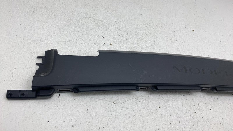 110513200F ⭕ 21-24 Tesla Model X Rear Left Plastic Spine Racetrack Trim Panel 1105132-00-F