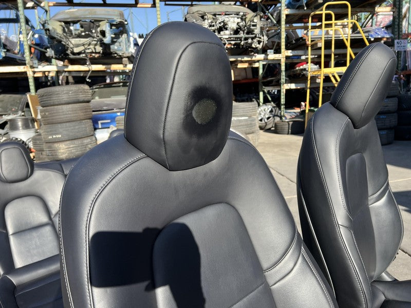 1107103 00 B ⭕ 2017-2023 Tesla Model 3 Front Left & Right Bucket & Rear Bench Seat + Bolster