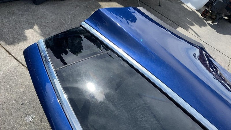 ⭕ 16-24 Tesla Model X Rear Left Falcon Door Shell Panel Blue - PPSB 10