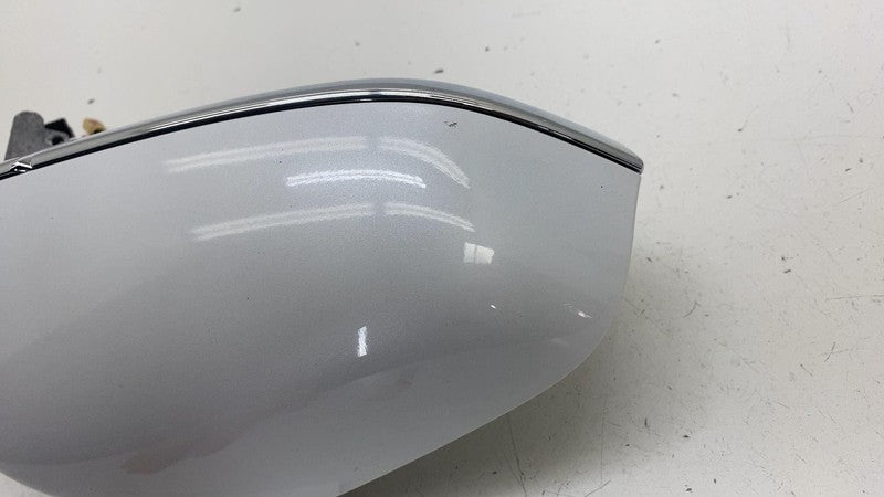 ⭕ 12-15 Model S MS Right Exterior Rear View Door Mirror White PPSW 600
