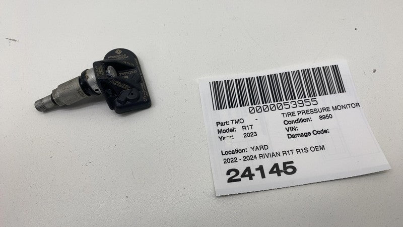 PT00000742D 2022 2023 2024 Rivian R1T R1S Tire Pressure Monitoring System Sensor TPMS OEM