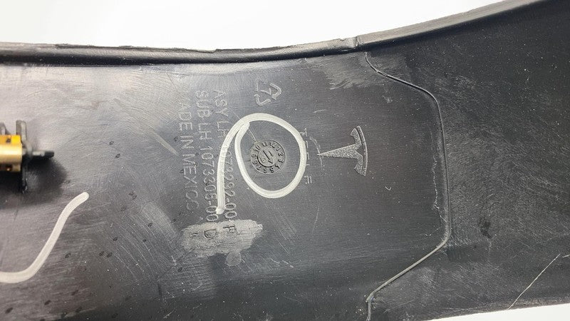 107329200F 2016-2024 Tesla Model X Rear Driver Side C-Pillar Middle Trim Cover Panel Left