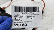 A/c Air Compressor TESLA MODEL 3 22