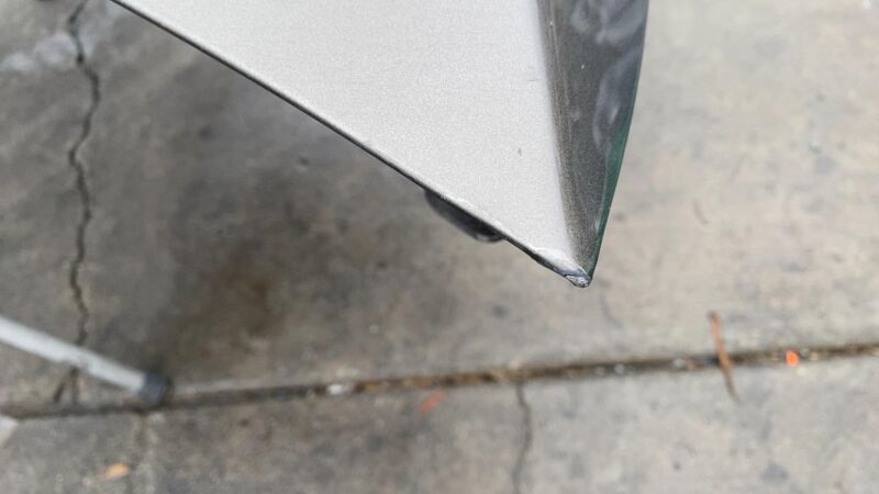 2012 2013 2014 2015 Tesla Model S MS Front Bonnet Hood Shell Panel Assy Silver