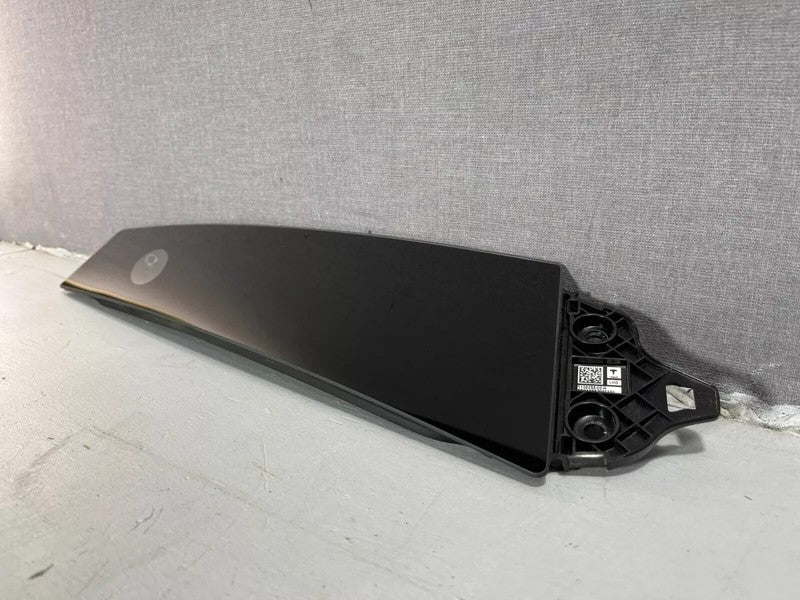 110043700E ⭕ 17-23 Model 3 Left B-Pillar Applique Glass Trim Molding w/ Camera 1100437-00-E