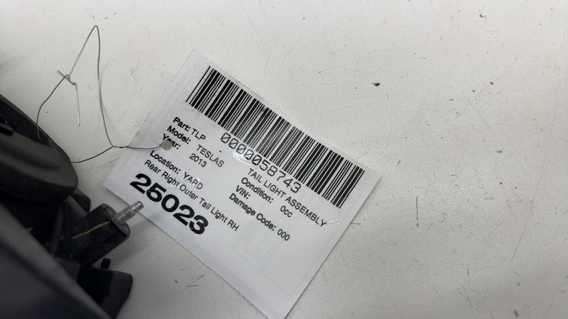 ⭕ 2012-2022 Tesla Model S Rear Taillight LED Outer Tail Lamp Right 600